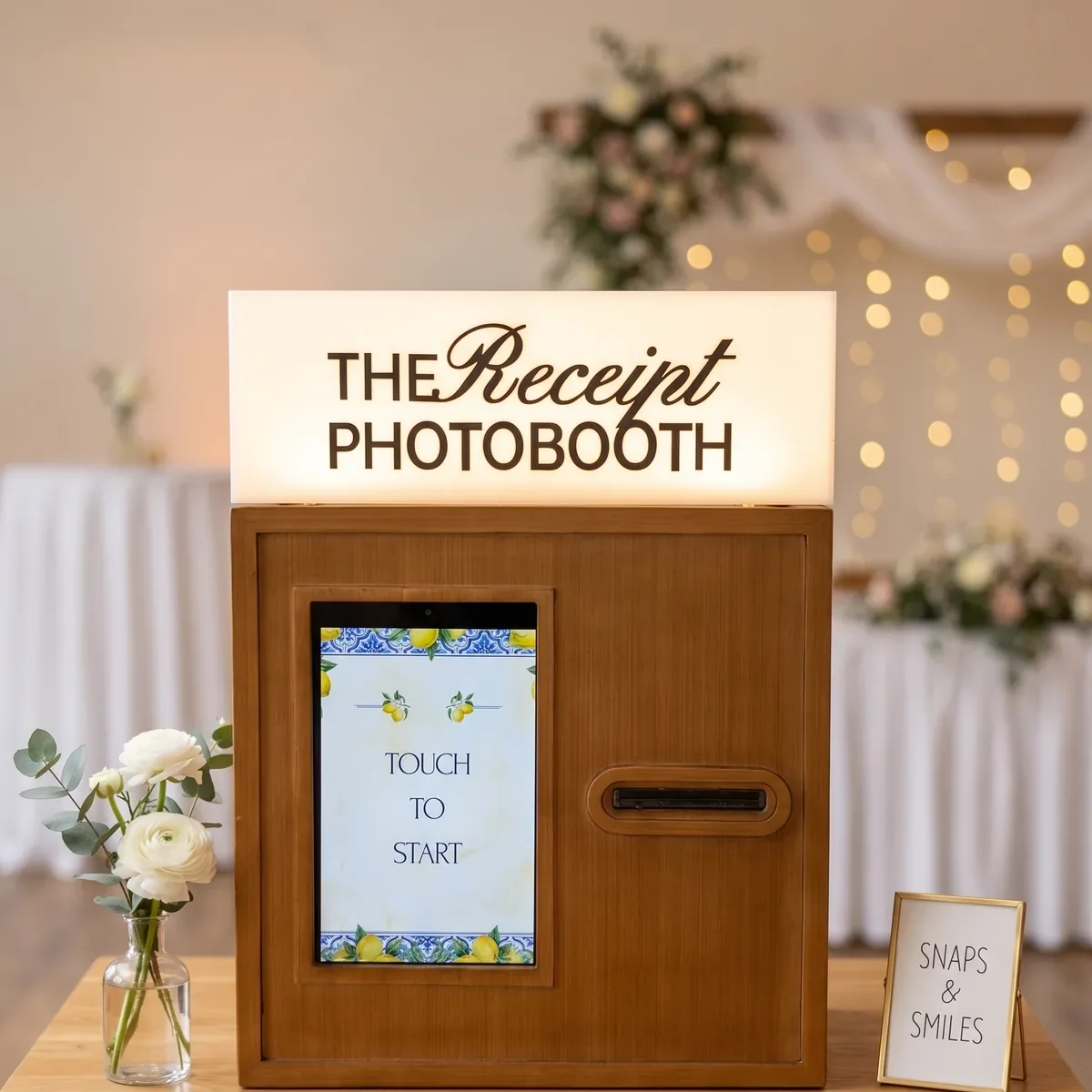 Receipt Photobooth im Vergleich zur klassischen Fotobox — Kassenbon-Streifen im Fokus