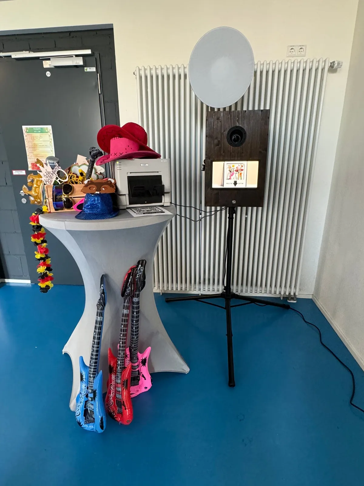 Klassische Fotobox auf Neujahrsempfang im Schwabengarten Leinfelden-Echterdingen