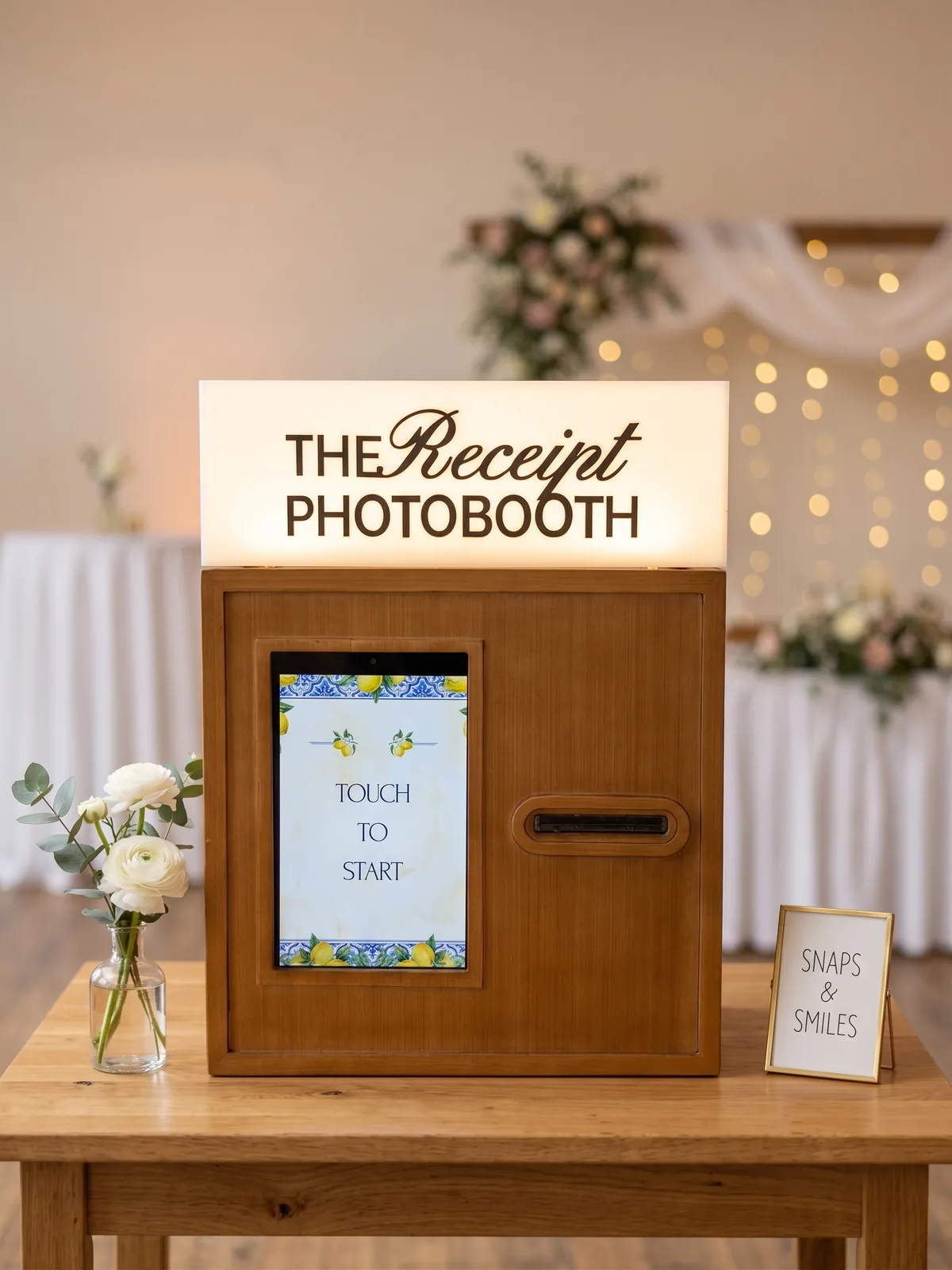 Receipt Photobooth